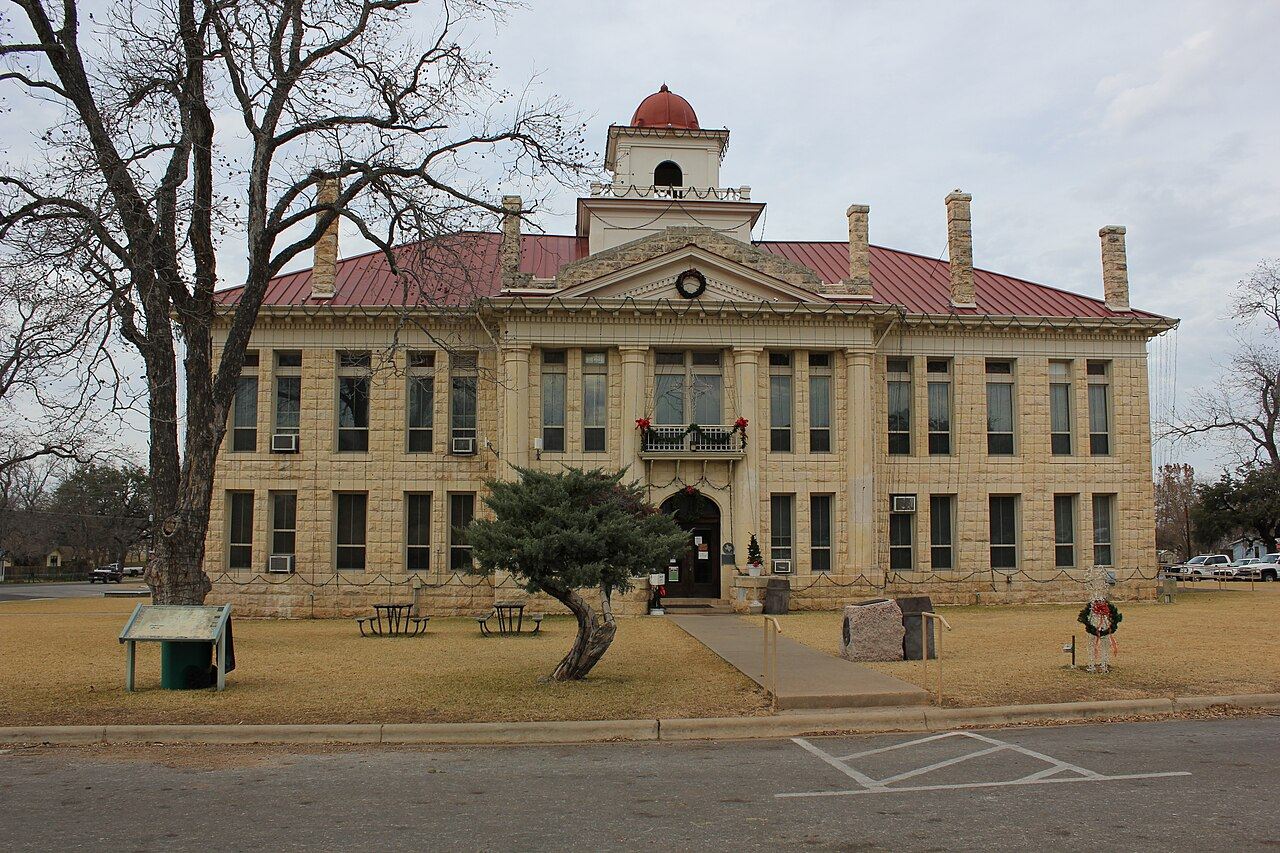 Blanco County courthouse, Texas