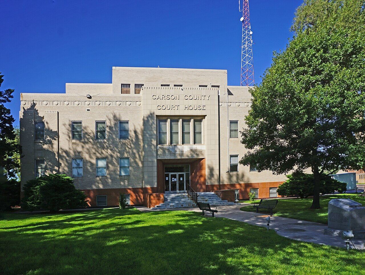 Carson County courthouse, Texas