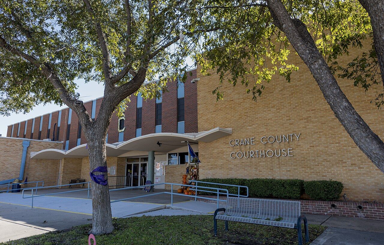 Crane County courthouse, Texas