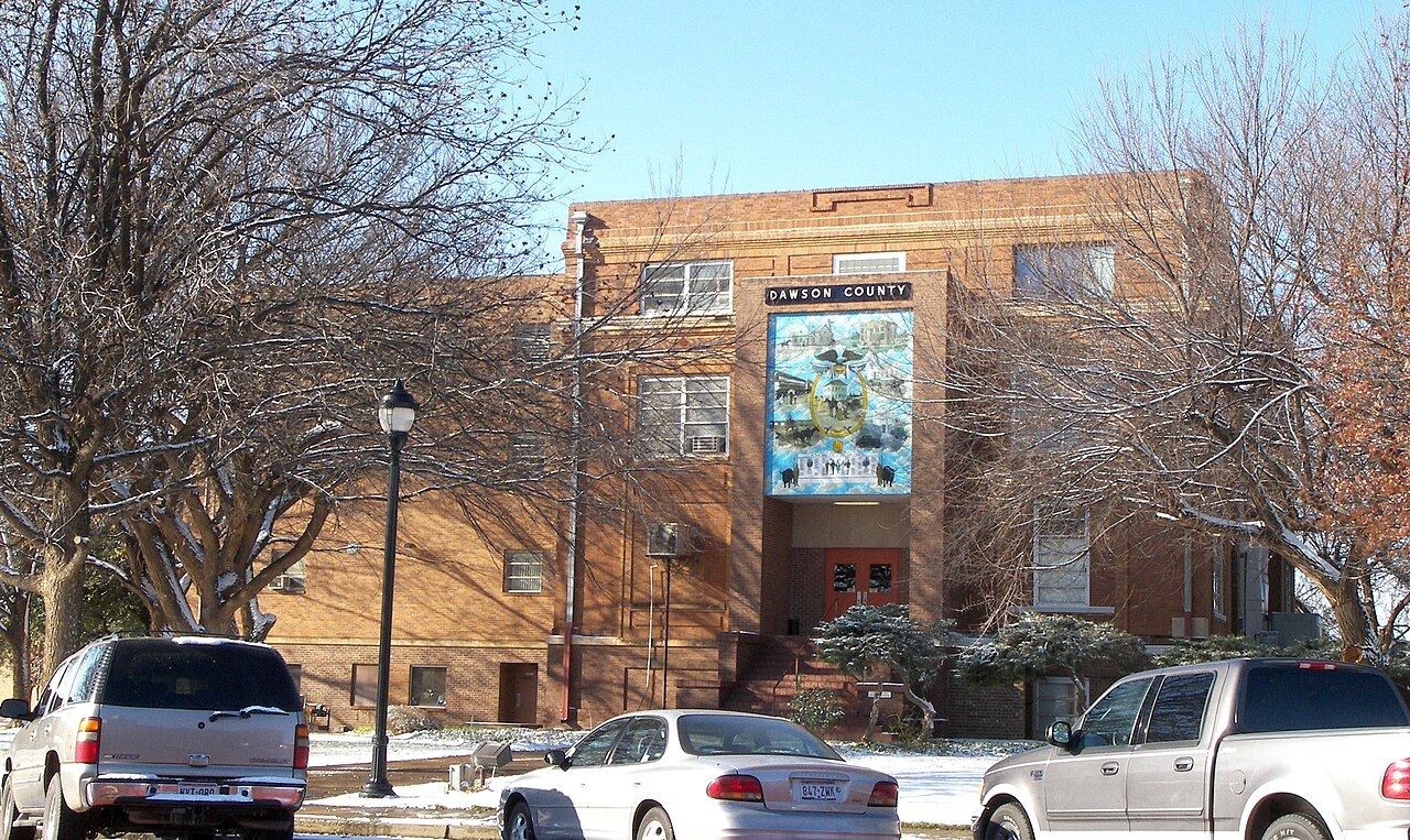 Dawson County courthouse, Texas