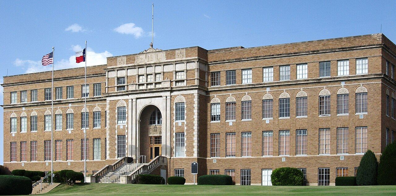 Hutchinson County courthouse, Texas