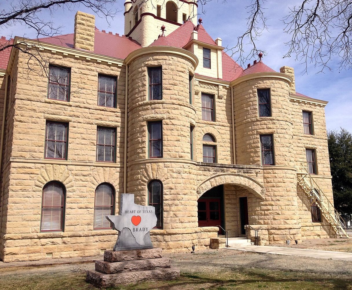 McCulloch County courthouse, Texas