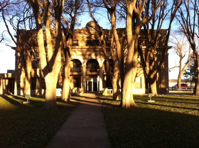 Parmer County courthouse, Texas