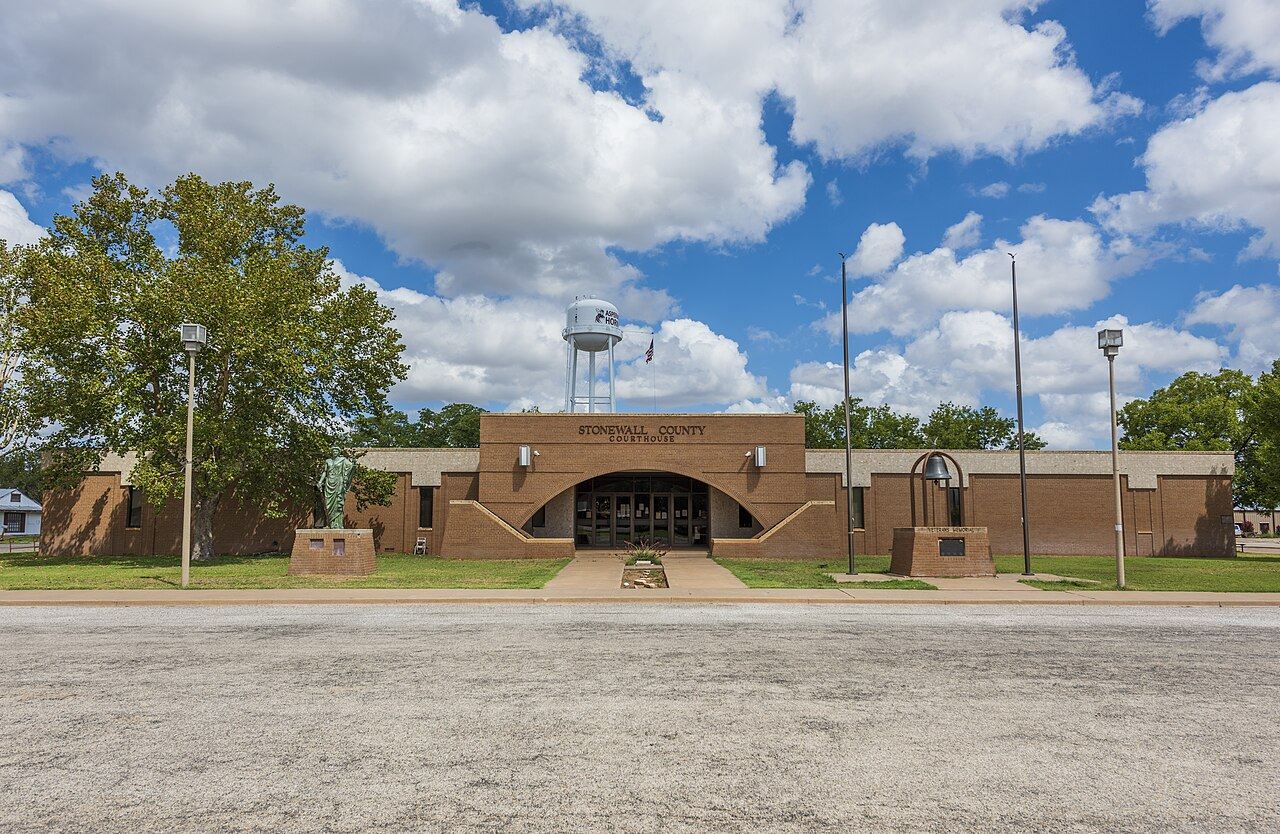 Stonewall County courthouse, Texas