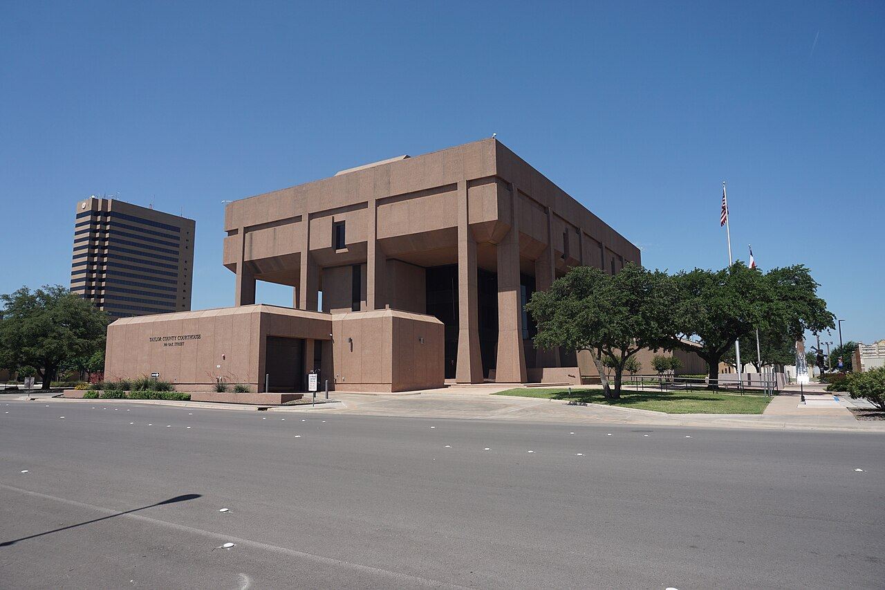 Taylor County courthouse, Texas